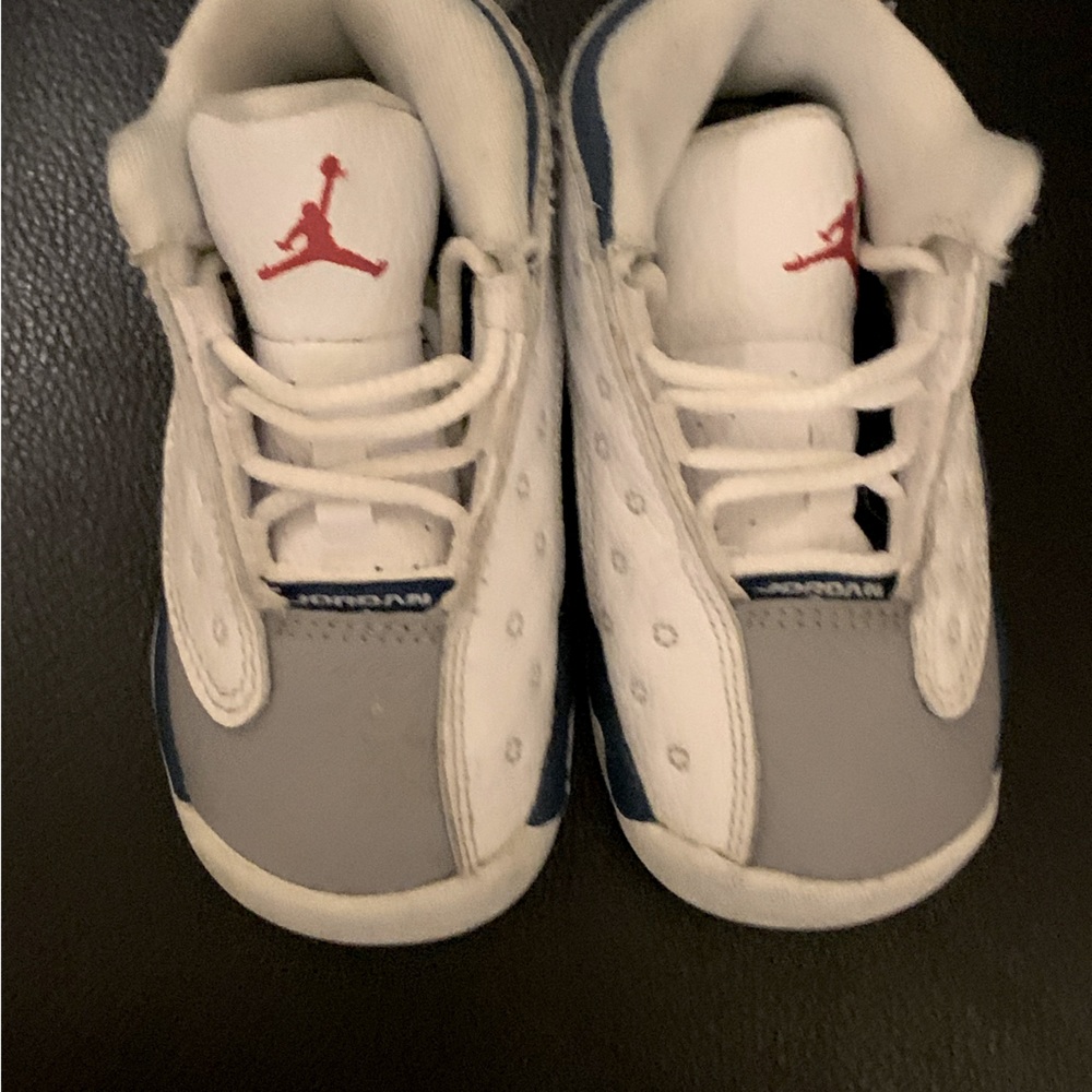 5c Toddler Jordan 13 retro French blue/white